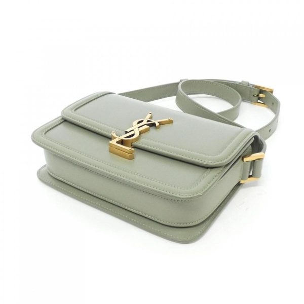 2700038945455 3 b Saint Laurent Solferino Shoulder Bag Olive