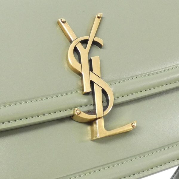 2700038945455 4 b Saint Laurent Solferino Shoulder Bag Olive