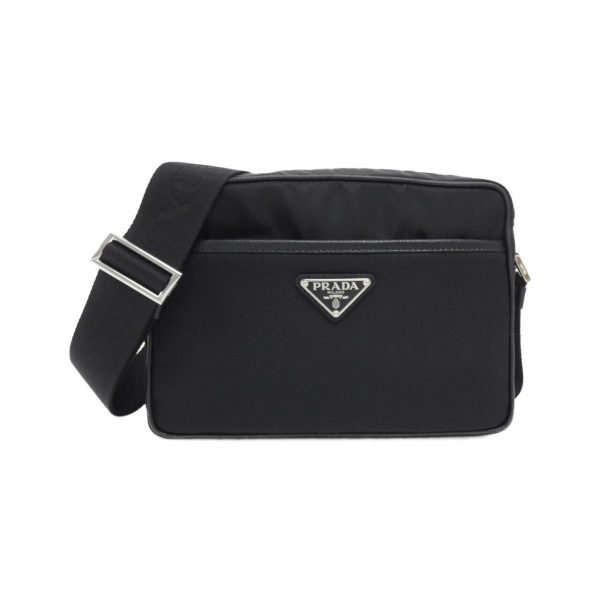 2700039062496 1 b Prada Shoulder Bag Nylon Black