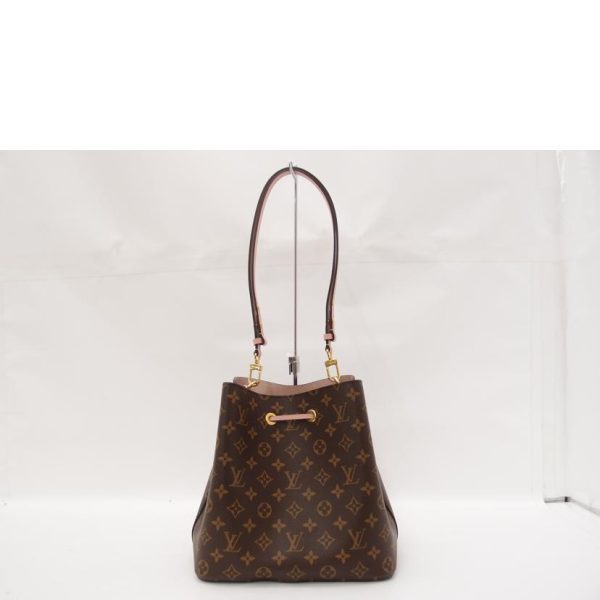 27033 2 Louis Vuitton Monogram Handbag Rose Poudre