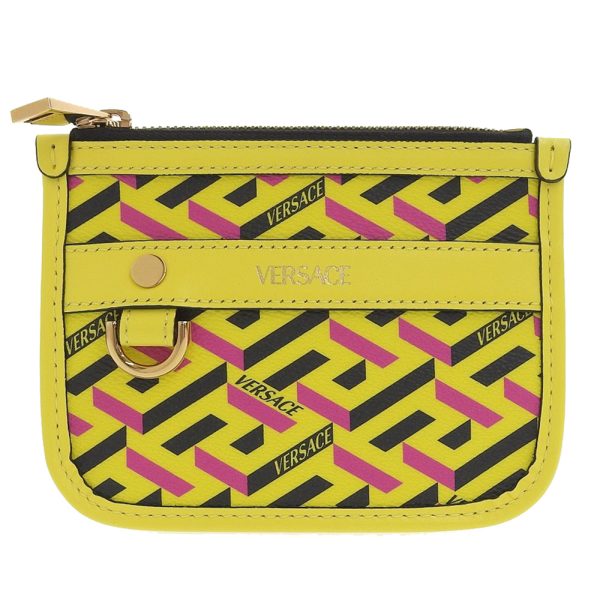 274623 1 Versace La Greca Signature Modular Mini Pouch Multi