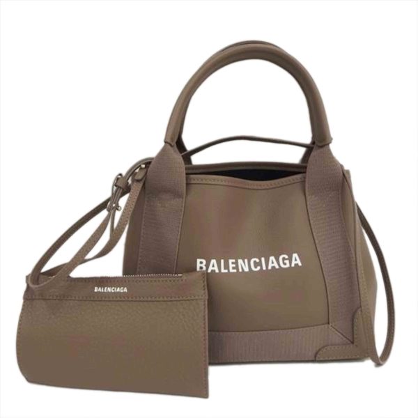 27914 1 Balenciaga Navy Hippo Bag Gray