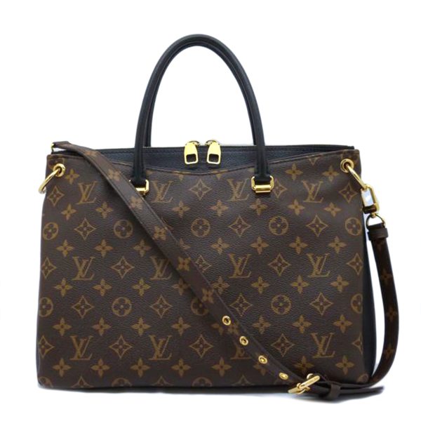 29776 1 Louis Vuitton Paras Pallas Handbag Black