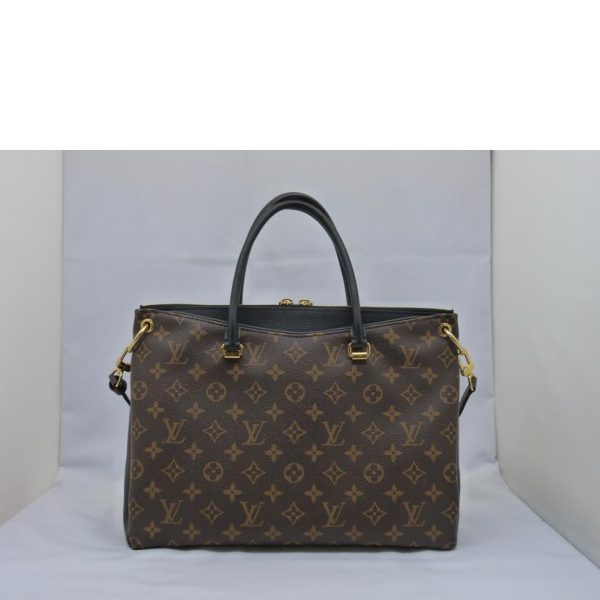 29776 2 Louis Vuitton Paras Pallas Handbag Black