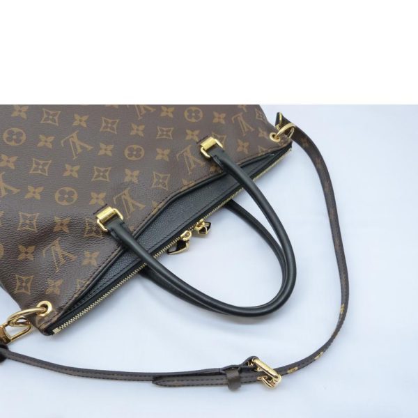 29776 4 Louis Vuitton Paras Pallas Handbag Black