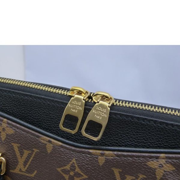 29776 6 Louis Vuitton Paras Pallas Handbag Black