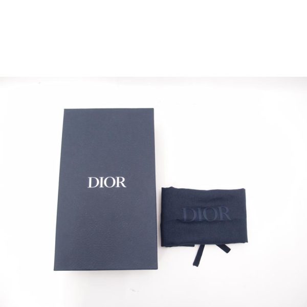 29983 7 Christian Dior Oblique Galaxy Messenger 2way Pouch Black