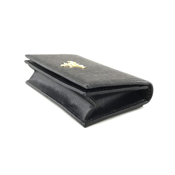 2h002724 03 Prada Vitello Move Leather Card Case Black