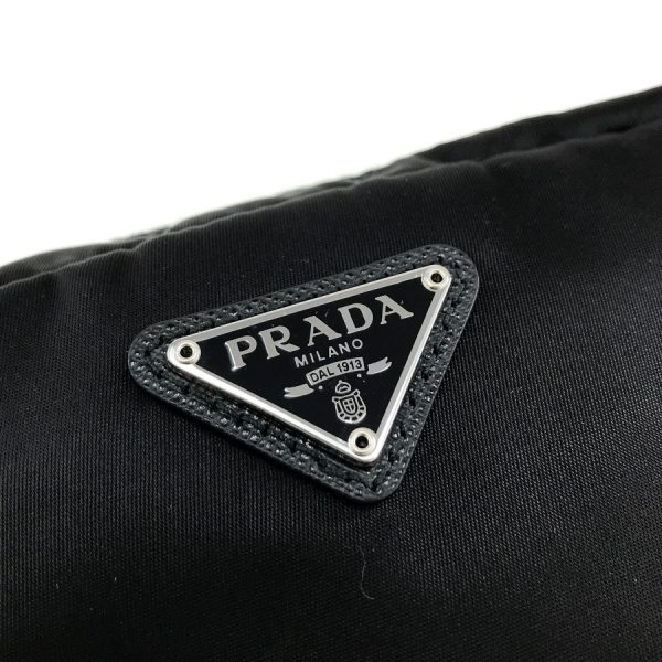 2h002801 05 Prada Tessuto Nylon Cosmetic Pouch Black