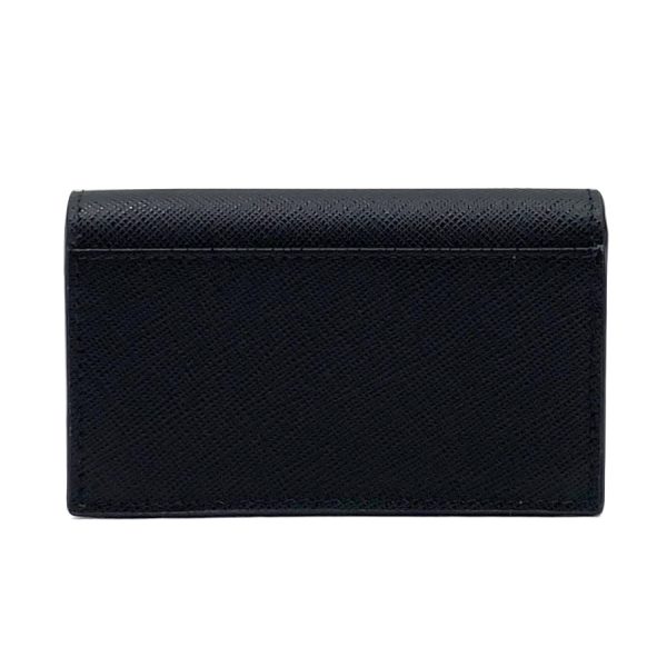 2mc122 s me nero 02 Prada Card Holder Leather Black