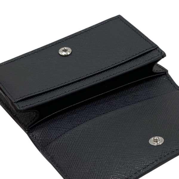 2mc122 s me nero 03 Prada Card Holder Leather Black