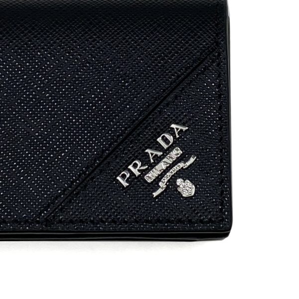 2mc122 s me nero 05 Prada Card Holder Leather Black