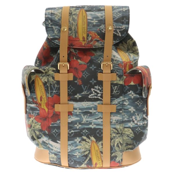 3024e260007 1 LOUIS VUITTON Christopher Mm Backpack Canvas Multi