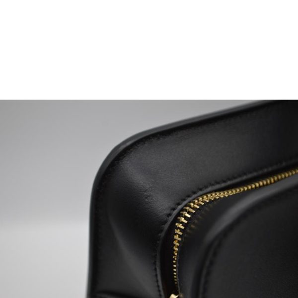 30496 9 Saint Laurent Baby Cabas Monogram Shoulder Bag Black