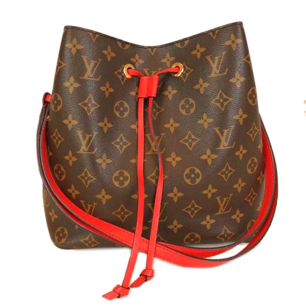 30513 1 Louis Vuitton Neonoe Monogram Handbag Brown