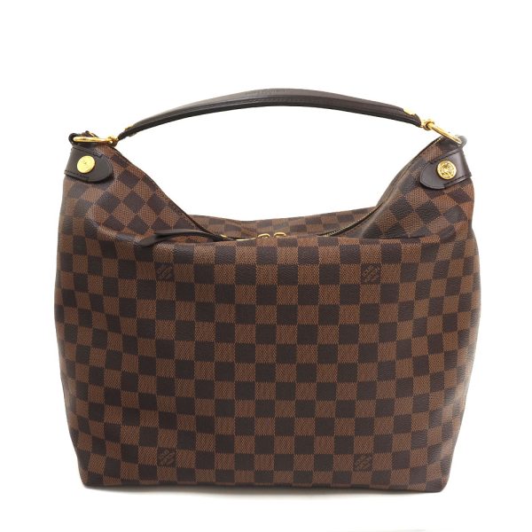 3100427 233n 1 Louis Vuitton Duomo Hobo Damier Ebene Shoulder Bag Brown