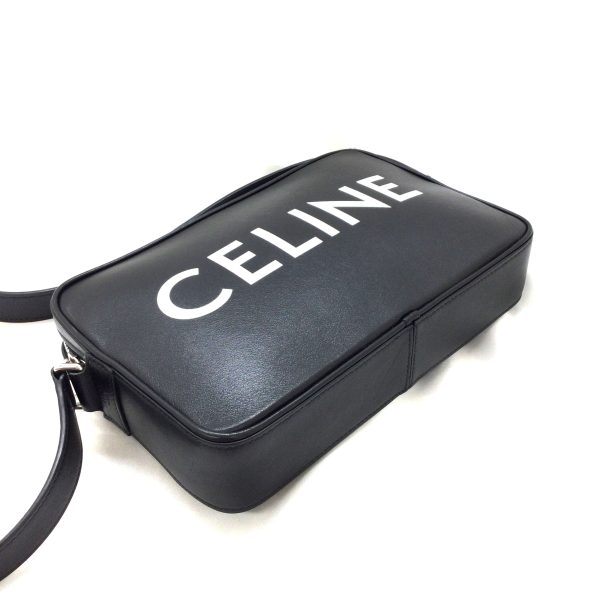 3100448 3n 3 Celine Camera Bag Leather Black