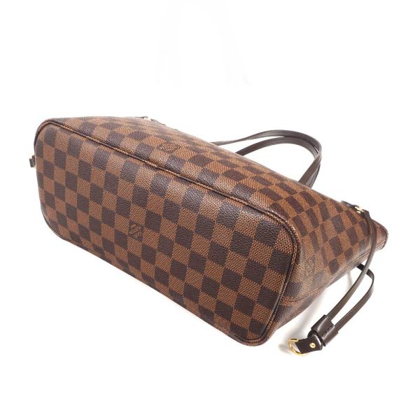 3100540 141n 3 Louis Vuitton Damier Neverfull Pm Lightweight Shoulder Bag Ebene Brown