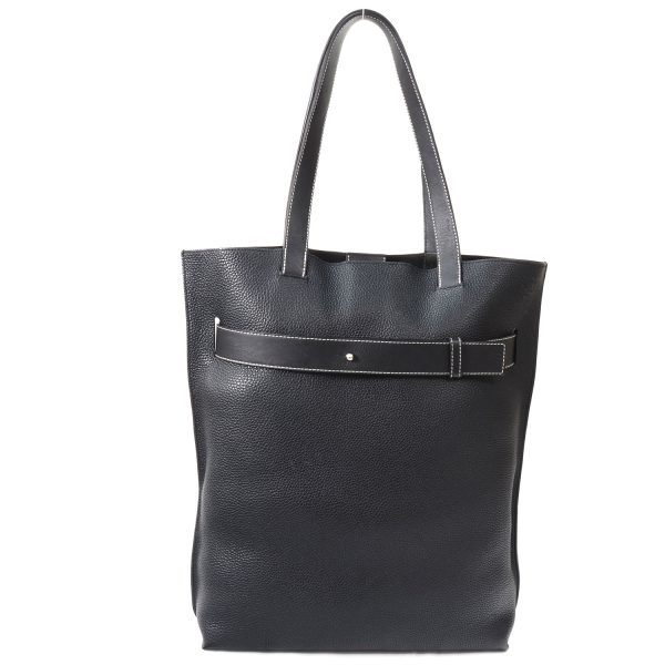 3100596 2n 1 Loewe Tote Bag Leather Black