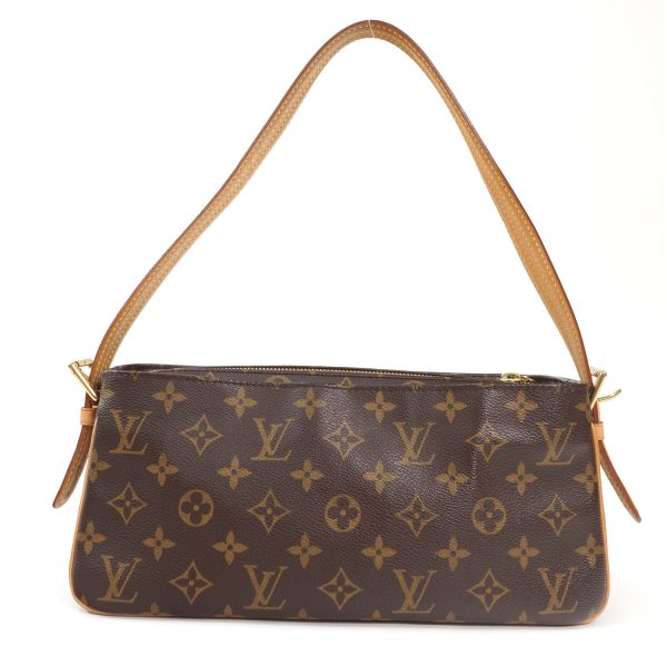 3103140 127n 2 Louis Vuitton Vivacite MM Shoulder Bag Monogram Brown