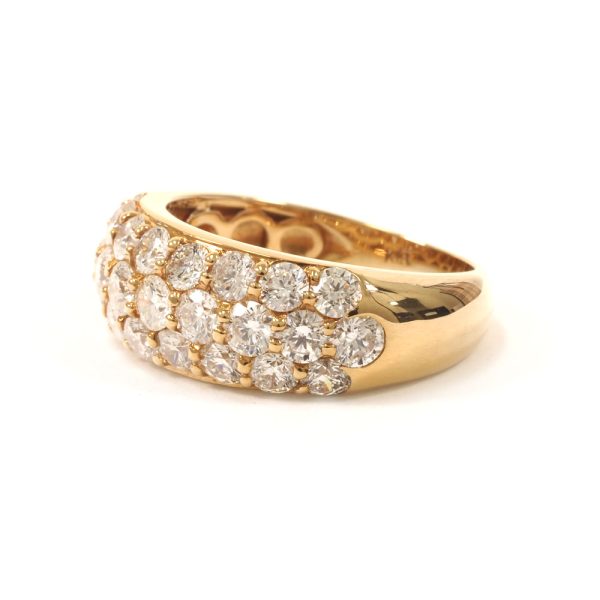 3103159 644n 3 200Ct Diamond Ring Yellow Gold