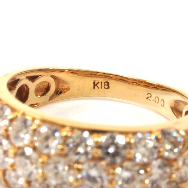 3103159 644n 5 200Ct Diamond Ring Yellow Gold