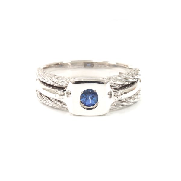 3103167 20n 1 Tanzanite Ring Silver White Gold