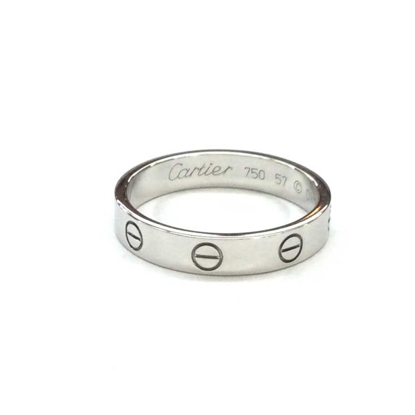 3103407 33n 1 Cartier Mini Love Ring White Gold