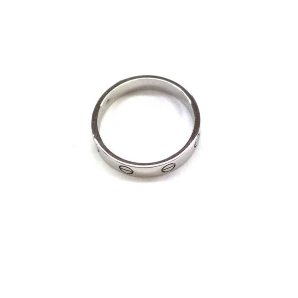 3103407 33n 3 Cartier Mini Love Ring White Gold