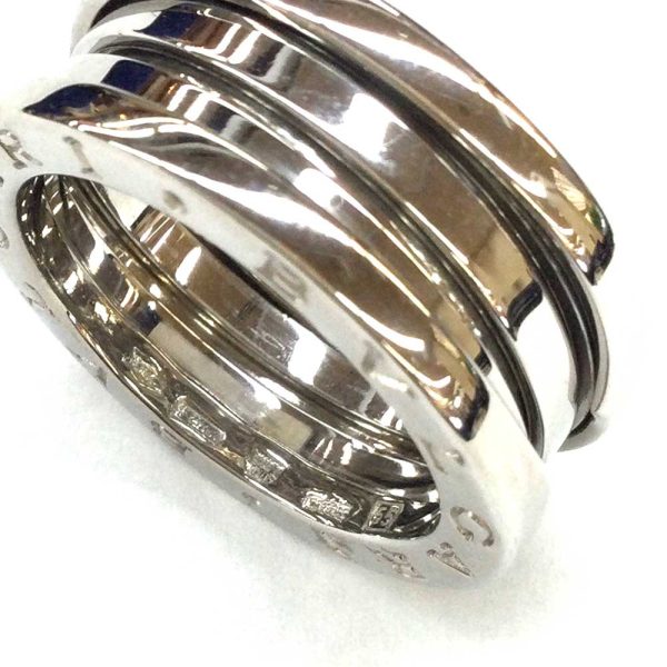 3103408 28n 5 Bvlgari B Zero 1 2 Band Ring White Gold