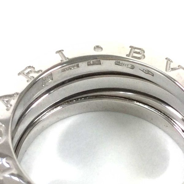 3103408 48n 5 Bvlgari B Zero 2 Band Popular Ring White Gold