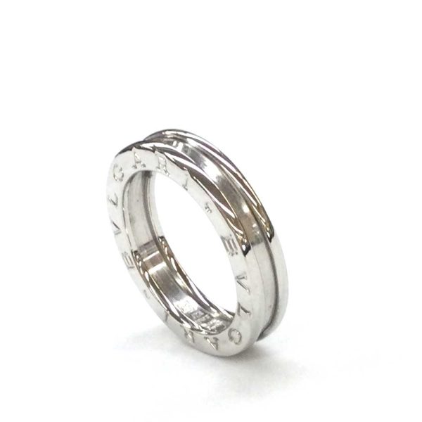 3103408 51n 2 Bvlgari B Zero1 1 Band Ring White Gold