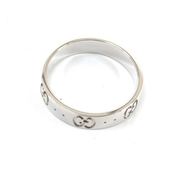 3103436 17n 3 Gucci Icon Nasu Shiobara Store Ring White Gold