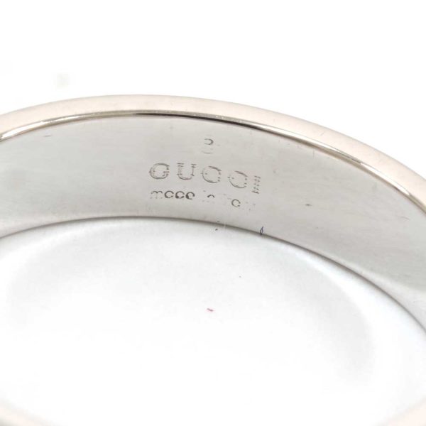 3103436 17n 5 Gucci Icon Nasu Shiobara Store Ring White Gold