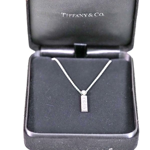 3103462 22n 7 Tiffany Co Hardrop 1P Diamond White Gold