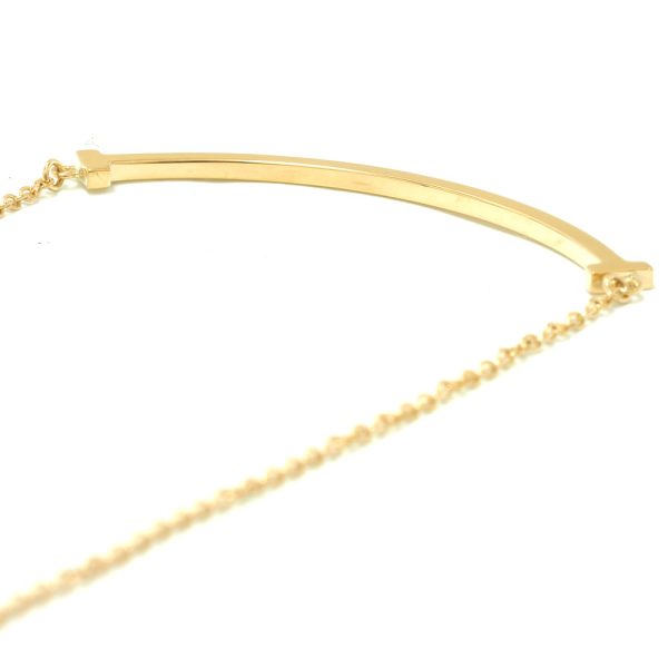 3103462 50n 3 Tiffany CoT Smile Popular Nasu Shiobara Store Small Pendant Necklace Yellow Gold