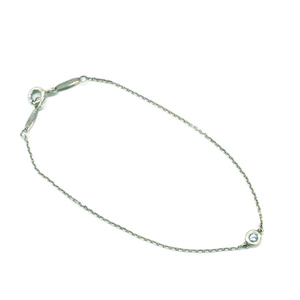 3103462 63n 1 Tiffany Co Visor Yard Aquamarine Bracelet Silver