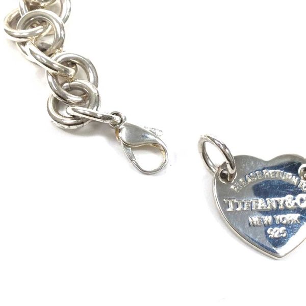 3103462 65n 7 Tiffany Co Heart Necklace Silver