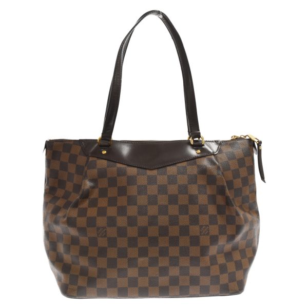 3124e020009 2 Louis Vuitton Damier Westminster Pm Shoulder Handbag Leather Brown