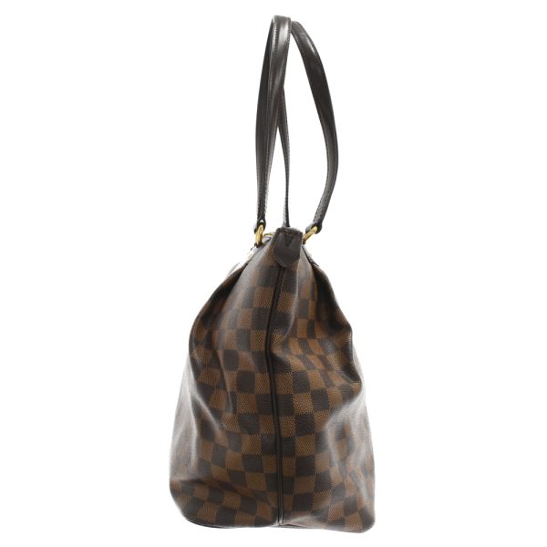 3124e020009 3 Louis Vuitton Damier Westminster Pm Shoulder Handbag Leather Brown