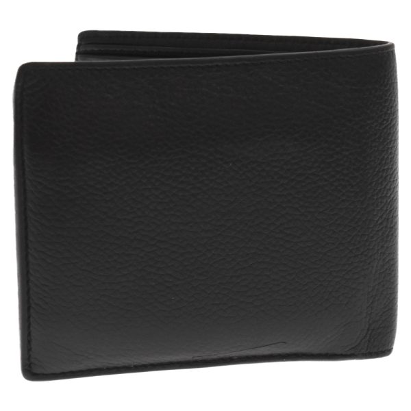 3124f140005 2 BALENCIAGA Cash Square Folded Wallet Leather Black