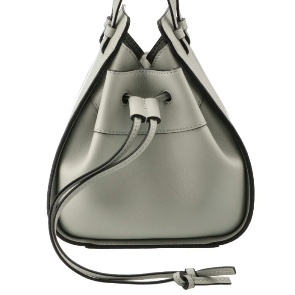 31430v0700241760 7 Loewe Hammock Drawstring Mini Shoulder Bag Gray