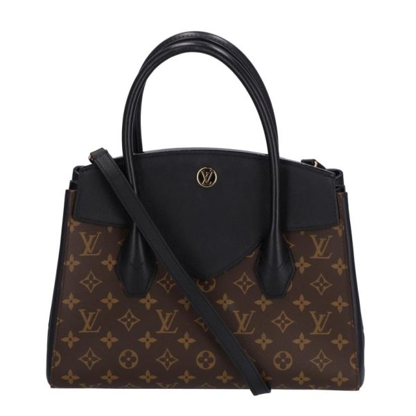 31911 1 Louis Vuitton Florine 2 Way Shoulder Bag Brown Black