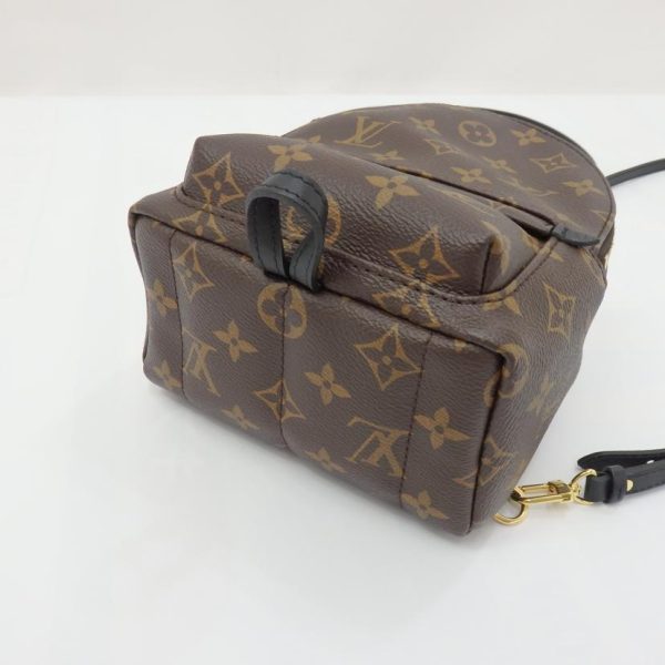 31945 3 Louis Vuitton Palm Springs monogram Backpack Brown