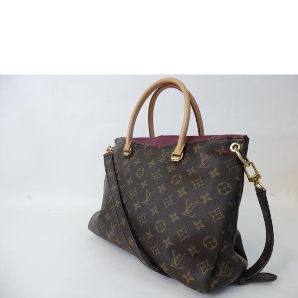 32109 3 Louis Vuitton Palas Monogram Handbag Brown