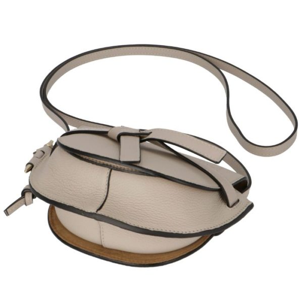 32112u6200512461 3 Loewe Gate Minigate Light Shoulder Bag Beige