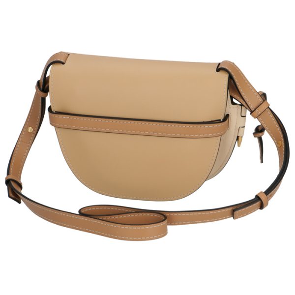 32154t2000518004 2 Loewe Gate Small Crossbody Shoulder Bag Beige