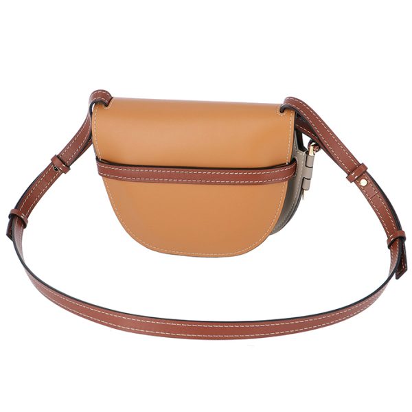 32154t2000518226 2 Loewe Gate Small Shoulder Bag Brown Gray