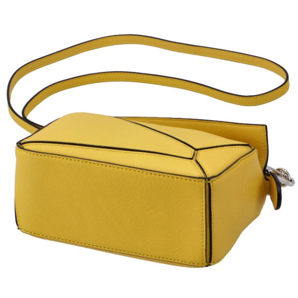 32230u9500248100 3 Loewe Puzzle Mini Shoulder Bag Yellow