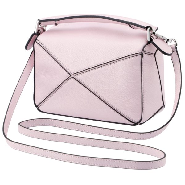 32245u9500246434 2 Loewe Puzzle Mini Shoulder Bag Crossbody Pink